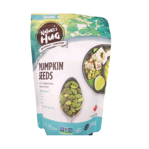 N HUG PUMPKIN SEEDS ORGANIC 300 GM