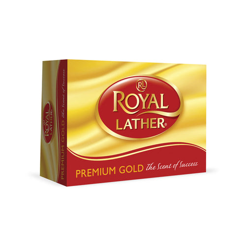 Royal Lather - Premium Gold Bar Soap 120 Gm