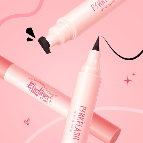Pinkflash Instant Shape Lasting Wingled Eyeliner Stamp 2-in-1