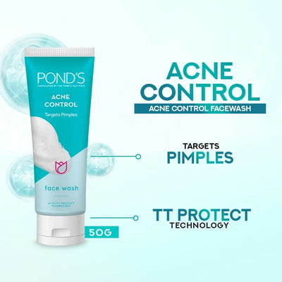 POND'S - ACNE CONTROL FACEWASH - 50G