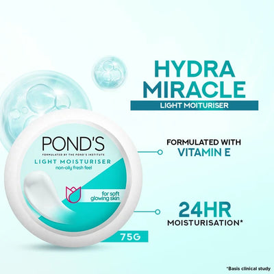 POND'S - LIGHT MOISTURISER CREAM - 75ML