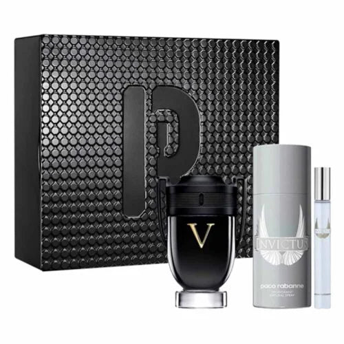 Paco Invictus - Victory Extreme 3s Set (edp 100ml+ 150ml Deo + Edt 10ml Travel Spray)