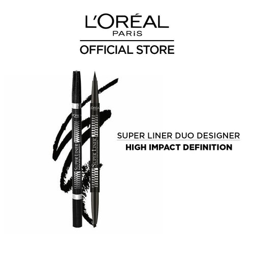Loreal Paris- Superstar Duo Designer Liner - Black