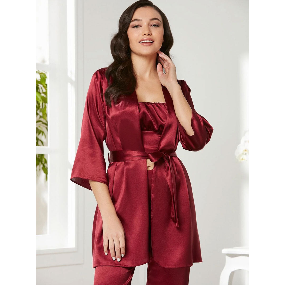 PEIRRE CARDIN MIDI NIGHTY WITH GOWN 4010