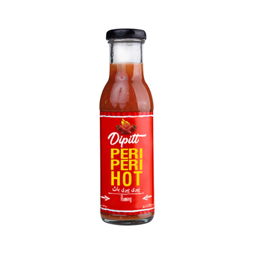 DIPITT PERI PERI HOT SAUCE BOTTLE 300GM