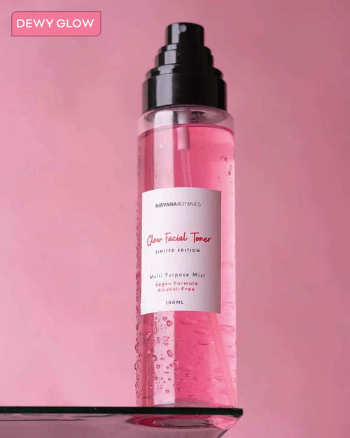 Nirvana Botanics - Pink Glow Facial Toner For Oily & Acne Prone Skin, 150 Ml