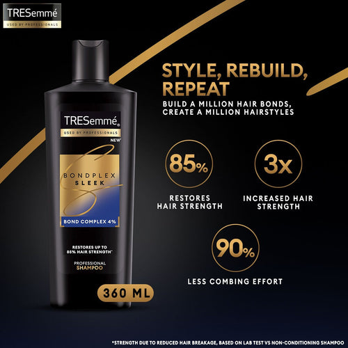 Tresemme - Bondplex Sleek And Repair Shampoo - 360ml