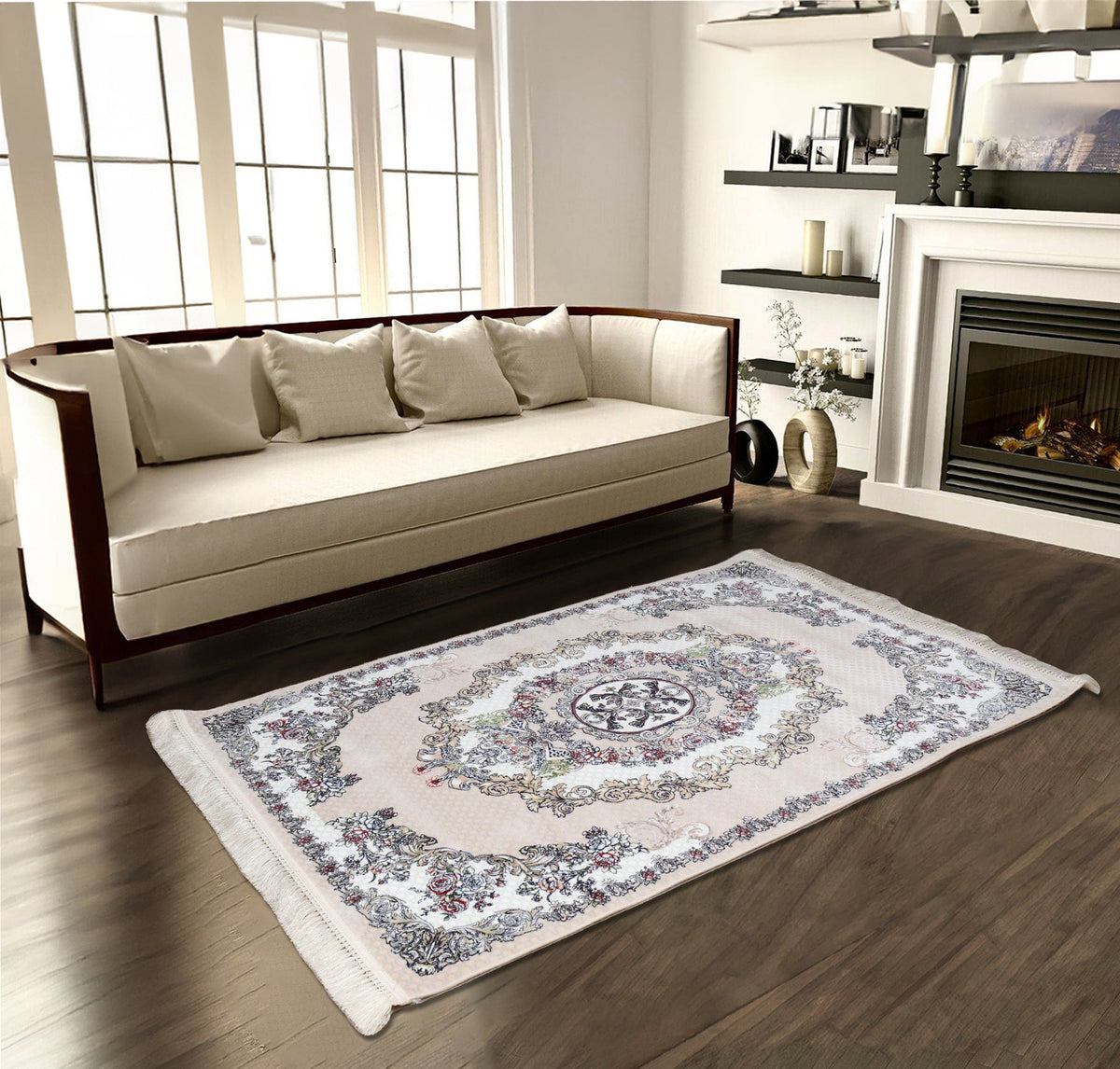 Fine Persian Khas Rug  4x6 ft