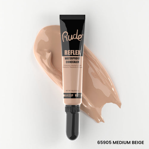 Rude Cosmetics - Reflex Waterproof Concealer - Medium Beige