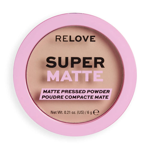 Makeup Revolution - Relove By Revolution Super Matte Pressed Powder Vanilla