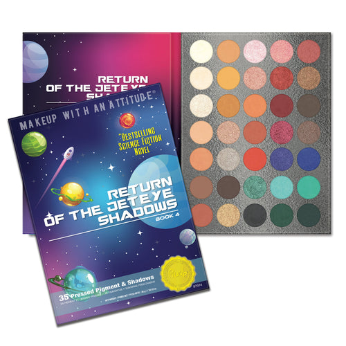 Rude Cosmetics - Return Of The Jet Eyeshadows - Book 4
