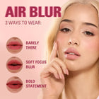 Revolution Air Blur Matte Liquid Lipstick Rosewood