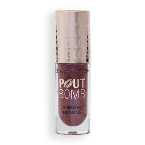 Makeup Revolution - Pout Bomb Shimmer Gloss Berry Lustre
