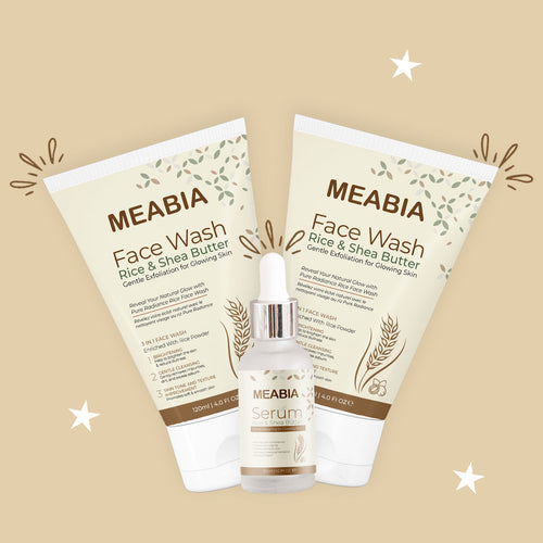 Meabia -rice Face Wash & Serum With Shea Butter