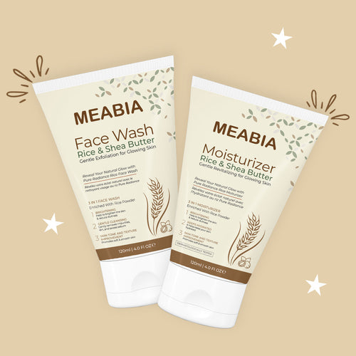 Meabia - Rice Moisturizer & Face Wash With Shea Butter