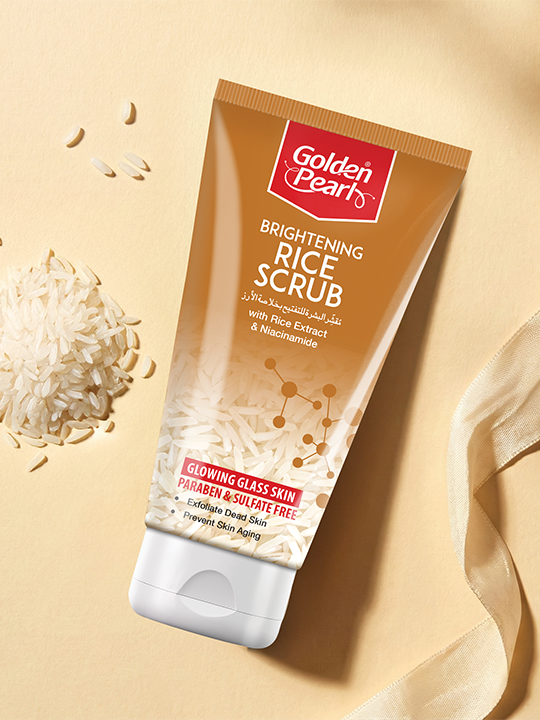 Brightening Rice Scrub