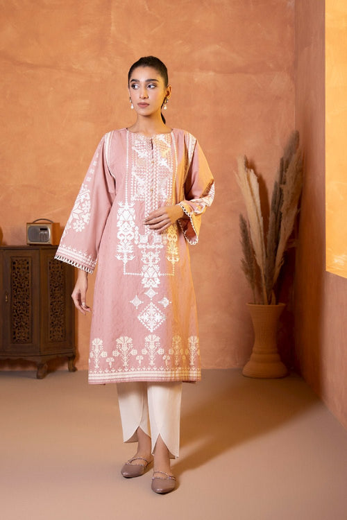 Sapphire - Embroidered Jacquard Shirt