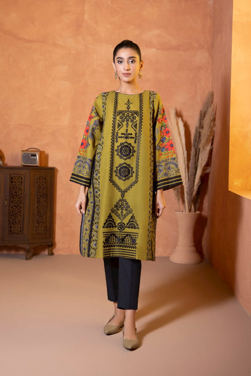 Sapphire - Embroidered Khaddar Shirt