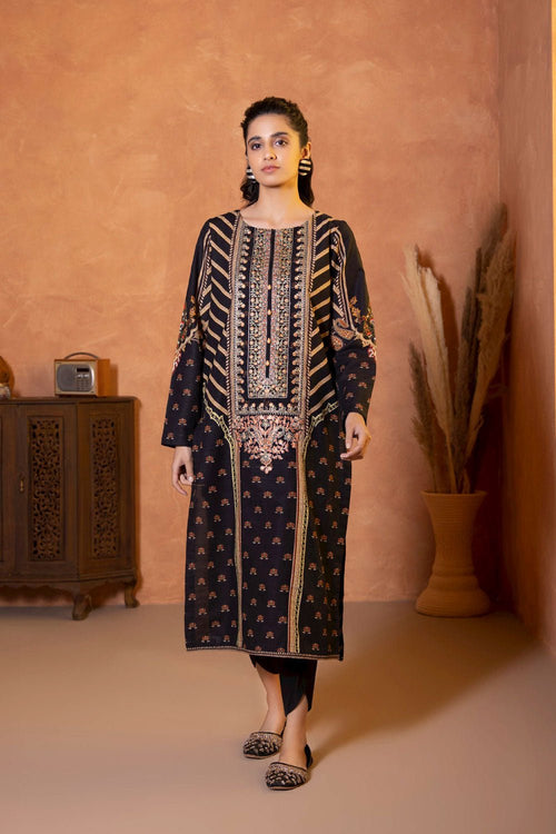 Sapphire - Embroidered Khaddar Shirt