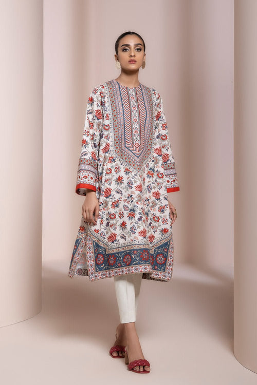 Sapphire - Embroidered Khaddar Shirt