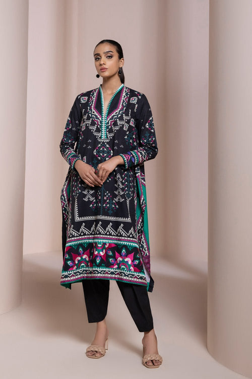 Sapphire - Embroidered Khaddar Shirt
