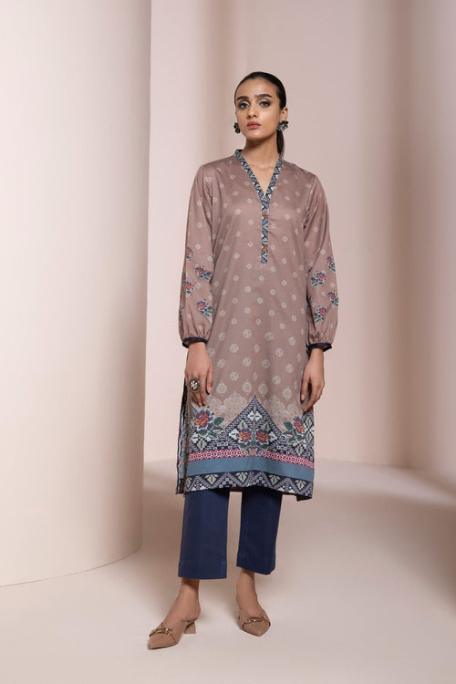 Sapphire - Printed Twill Shirt