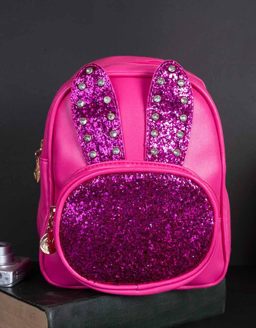 Rangoon - Shocking Pink Rabbit Mini Backpack