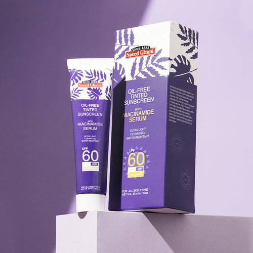Saeed Ghani - Oil-free Tinted Sunscreen With Niacinamide Serum