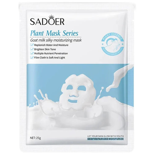 Sadoer - Goat Milk Silky Moisturizing Facial Mask 25g