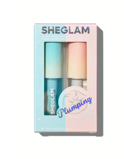 Shein Sheglam - Plump Addict Hot & Cold Gloss Duo