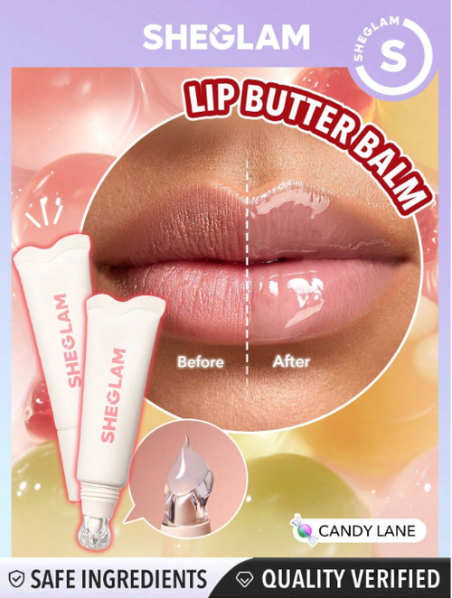 Shein Sheglam - Crystal Glaze Moisturizing Lip Care-candy Lane