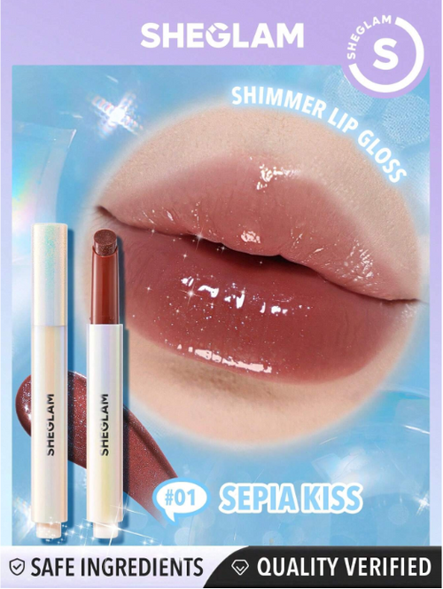 Shein Sheglam - Pout-perfect Shimmer Lip Plumper-sepia Kiss