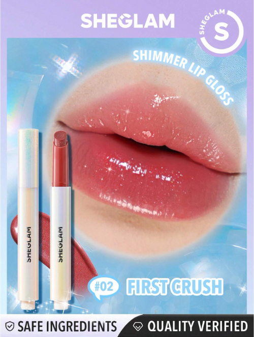 Shein Sheglam - Pout-perfect Shimmer Lip Plumper-first Crush