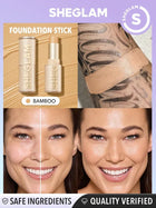 SHEGLAM - Skin Magnet High Coverage Foundation Stick - Bamboo