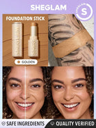 SHEGLAM - Skin Magnet High Coverage Foundation Stick - Golden