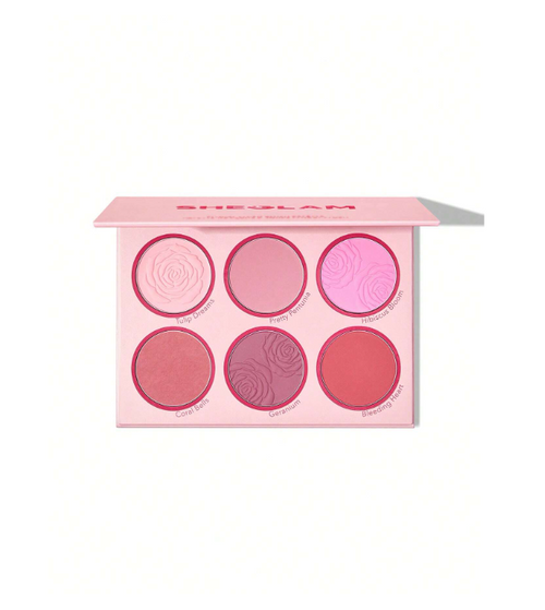 Shein Sheglam - Floral Flush Blush Palette- Blushing Bouquet