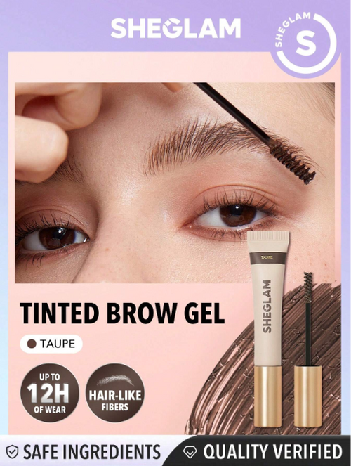 Sheglam - Hold 'em Up Tinted Brow Gel-taupe Long Lasting Voluminous Eyebrow Tint