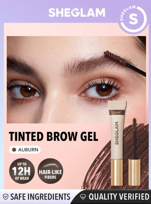 Shein Sheglam - Hold 'em Up Tinted Brow Gel-auburn Long Lasting Voluminous Eyebrow Tint