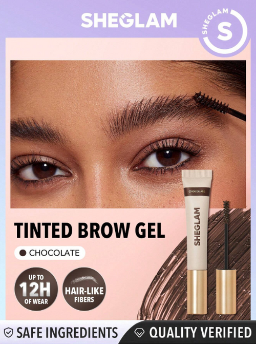 Shein Sheglam - Hold 'em Up Tinted Brow Gel-chocolate Long Lasting Voluminous Eyebrow Tint
