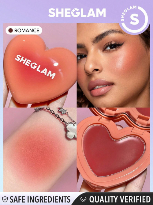 Shein Sheglam - Playing Cupid Cream Blush-romance