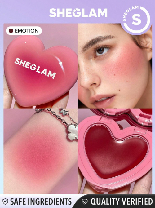 Shein Sheglam - Playing Cupid Cream Blush-emotion