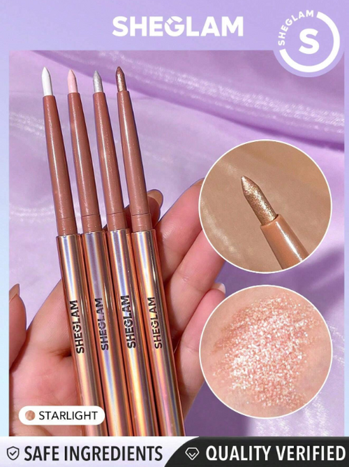 Shein Sheglam - Fairy Wand Precision Highlighter Pencil-starlight Shimmer Gel Highlighter Pencil Starlight
