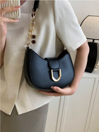 Shein - Lightweight,business Casual Small Zipper Hobo Bag