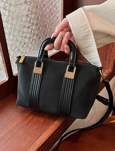 Shein - New Fashion Versatile Commuter Hand-held Shoulder Crossbody Bag