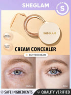 SHEGLAM - Rapid Retouch Cream Concealer - Buttercream