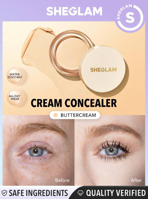 Shein Sheglam - Rapid Retouch Cream Concealer - Buttercream