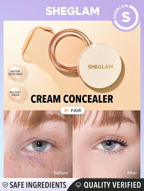 Shein Sheglam - Rapid Retouch Cream Concealer - Fair