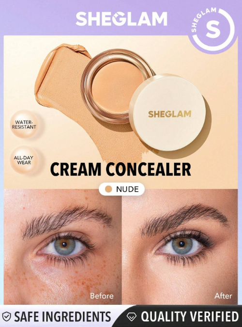 Shein Sheglam - Rapid Retouch Cream Concealer - Nude