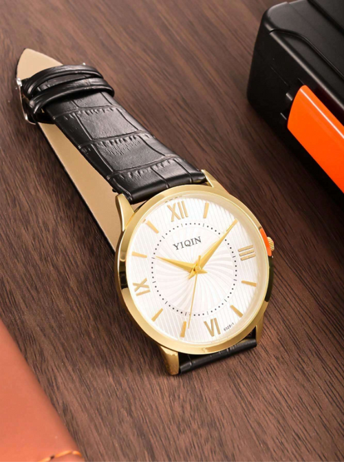 Shein - New Fashion All-match Korean Style Casual Quartz Watch
