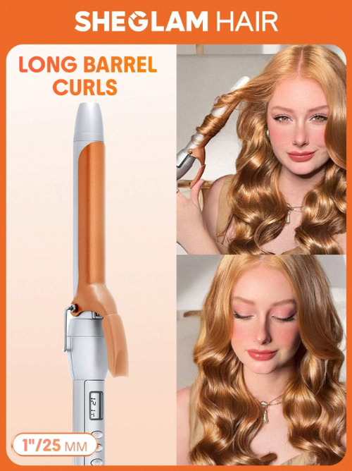 Shein Sheglam - Hair It-curl Curling Iron,curling Iron,hair Curler,25mm Hair Curling Wand